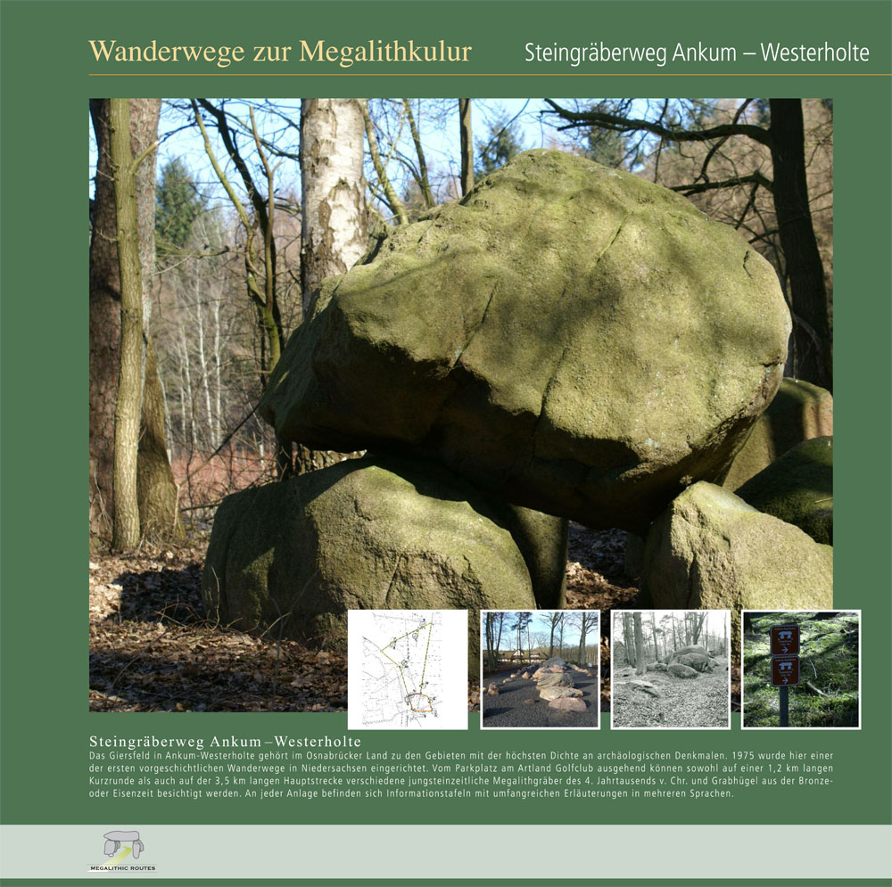Wanderwege zur Megalithkultur
